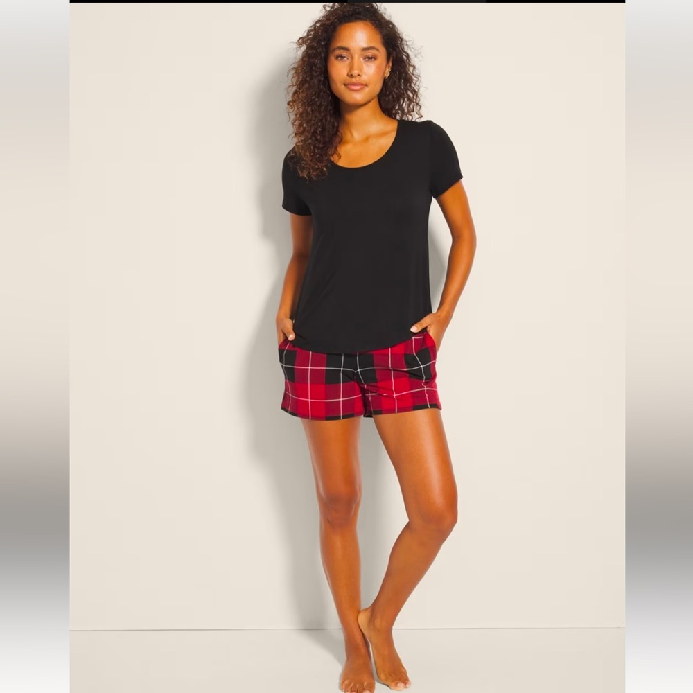 SOMA Cool Nights Packaged Short-Sleeve Short Set